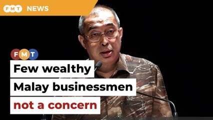 Malay conundrum: few wealthy businessmen, many wealthy politicians