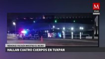 Autoridades encuentran cuatro cuerpos en el municipio de Tuxpan