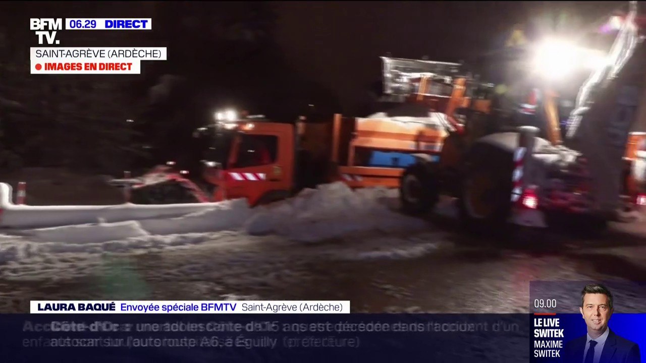 40 cm de neige prévus à Saint-Agrève, dans l'Ardèche