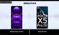 So sánh Redmi Note 12 Pro 5G vs Poco X5 Pro 5G
