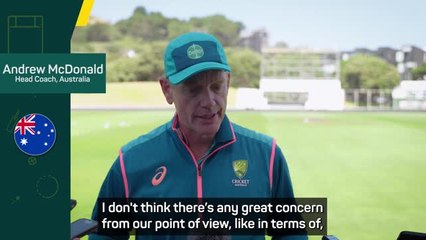 Labuschagne form not a 'great concern' for McDonald