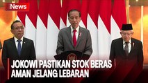 Jelang Lebaran, Jokowi Pastikan Stok Beras Tak Ada Masalah