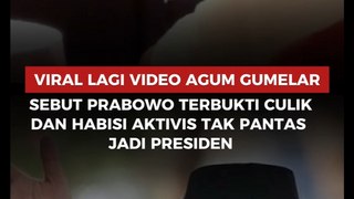 Viral Lagi Video Agum Gumelar Sebut Prabowo Terbukti Culik dan Habisi Aktivis Tak Pantas jadi Presiden