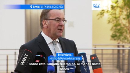 Guerra en Ucrania: La 'fuga sobre los misiles Taurus' fue tramada por Moscú, según Alemania