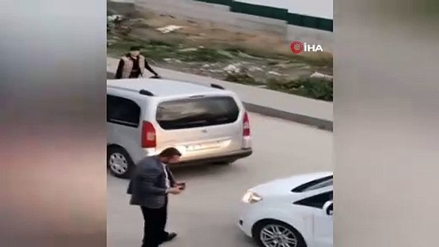 İnegöl'de magandalar böyle dehşet saçtı