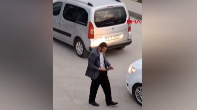 Düğün konvoyunda maganda dehşeti