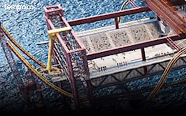 Arab Saudi Bangun The Rig, Taman Hiburan Mewah di Dekat Ladang Minyak