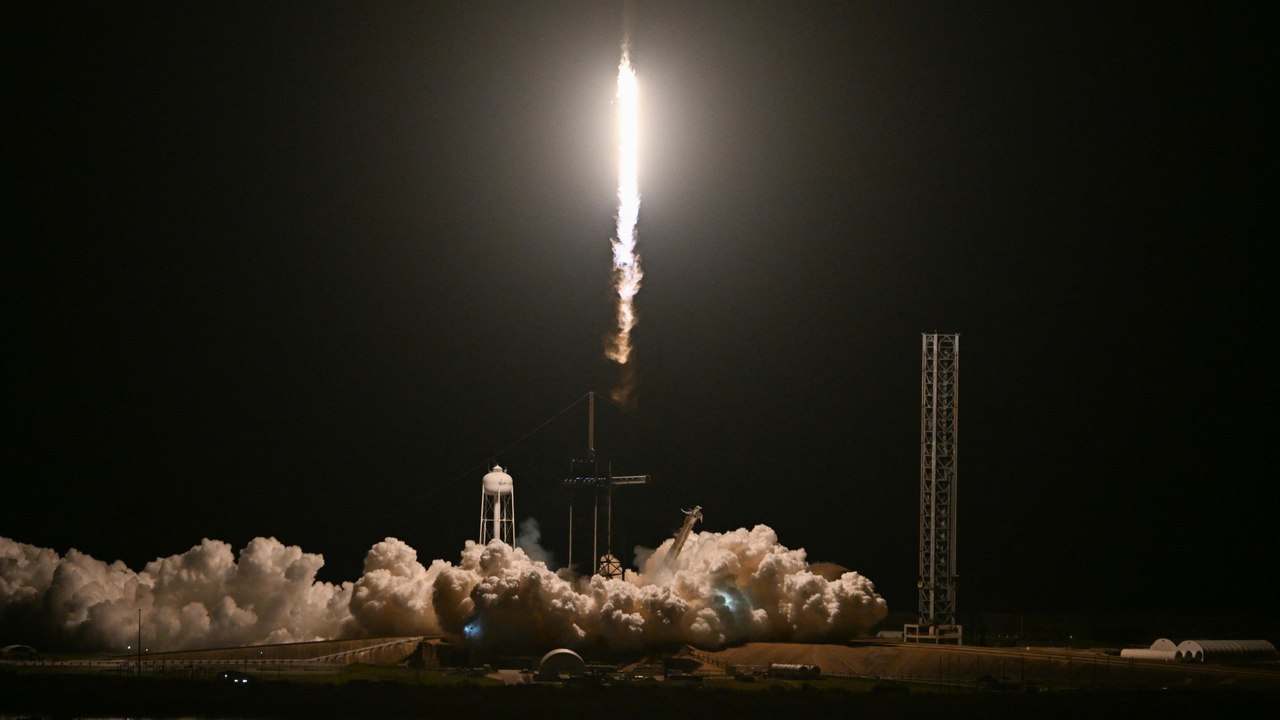 Drei US-Astronauten und ein russischer Kosmonaut zur ISS gestartet