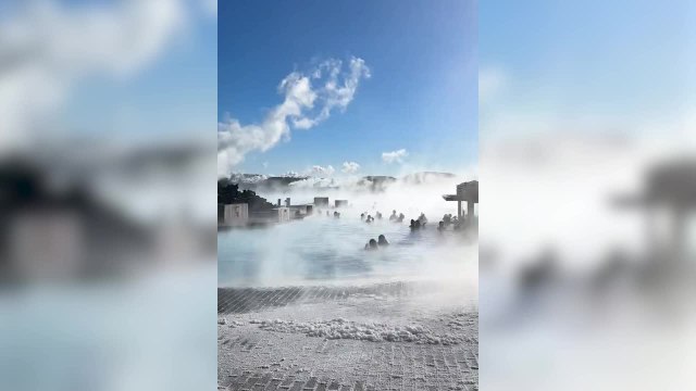 El Blue Lagoon y su evacuación por riesgo de erupción volcánica