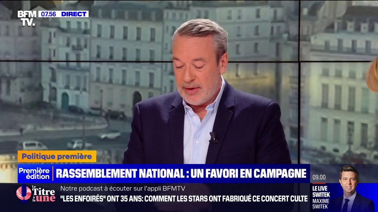 ÉDITO - Meeting du Rassemblement national à Marseille: "Le Rassemblement national assume son statut de favori"