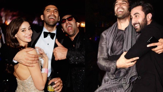 Aditya Ananya Couple को Ranbir Kapoor Thumbs Up Photo, Jamnagar Pre Wedding पर Public Reaction