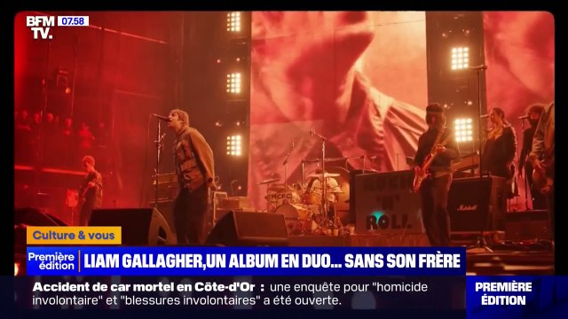 Liam Gallagher, du mythique groupe Oasis, revient avec un nouvel album en duo... mais sans son frère