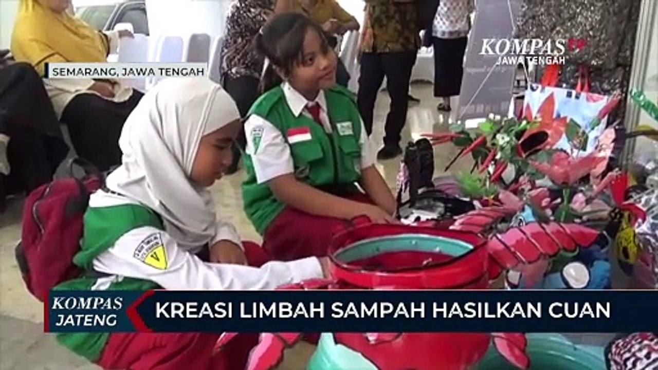 Kreasi Limbah Sampah Hasilkan Cuan