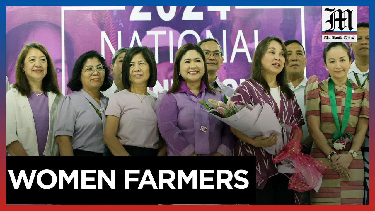 Legarda, DAR Honor Women Farmers