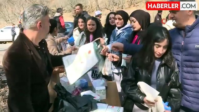 Tunceli'de Munzur Vadisi Milli Parkı Temizlendi