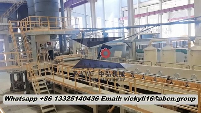 Z-HONG Fiber Cement Board Manufacturing Equipment/Cement Siding Board Making Machine