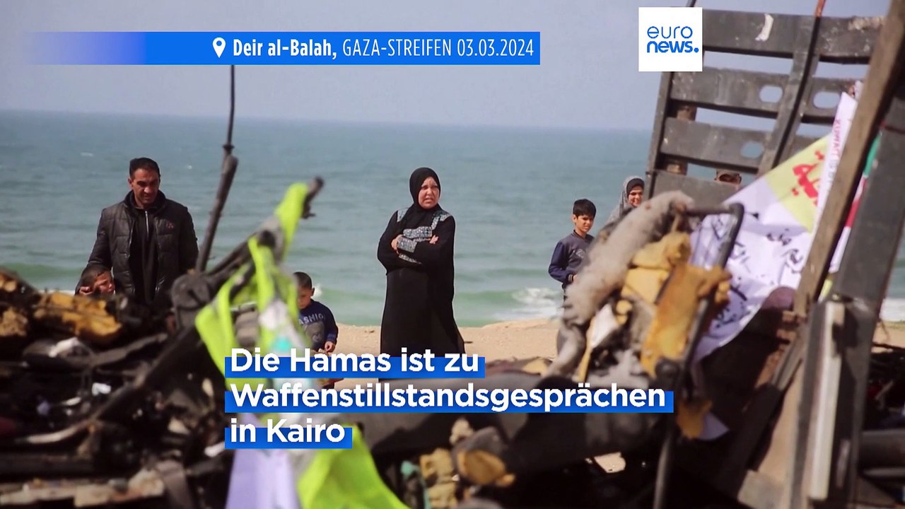 Gaza: Hamas-Delegation zu Waffenstillstandsverhandlungen in Kairo