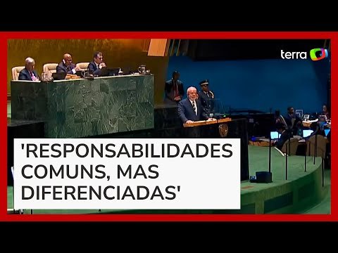 Lula critica países ricos por poluição e diz que Brasil está 'na vanguarda da transição energética'
