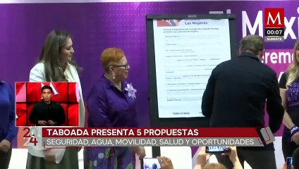 Santiago Taboada propone rol activo para mujeres en programas sociales