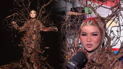 Aina Abdul cerita konsep baju akar, angkut 80 orang pembantu untuk AJL38