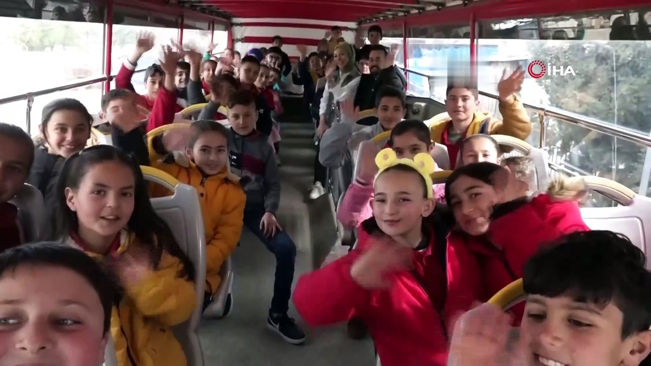 Şahinbey Belediyesi Sarıkayalı çocuklara unutamayacakları bir gün yaşattı