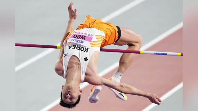 '높이뛰기' 우상혁, 세계실내선수권 동메달...2연패 도전 실패 / YTN