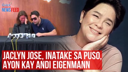 Descargar video: Jaclyn Jose, inatake sa puso, ayon kay Andi Eigenmann | GMA Integrated Newsfeed