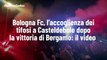 Bologna Fc, l'accoglienza dei tifosi a Casteldebole dopo la vittoria di Bergamo: il video