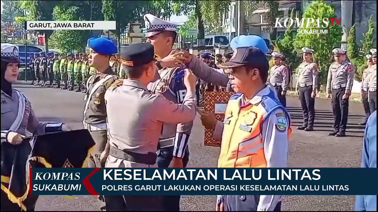 Kepolisian Resor Garut Lakukan Operasi Keselamatan Lalu Lintas