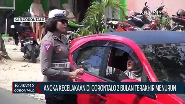 Angka Kecelakaan Lalu Lintas di Gorontalo Menurun
