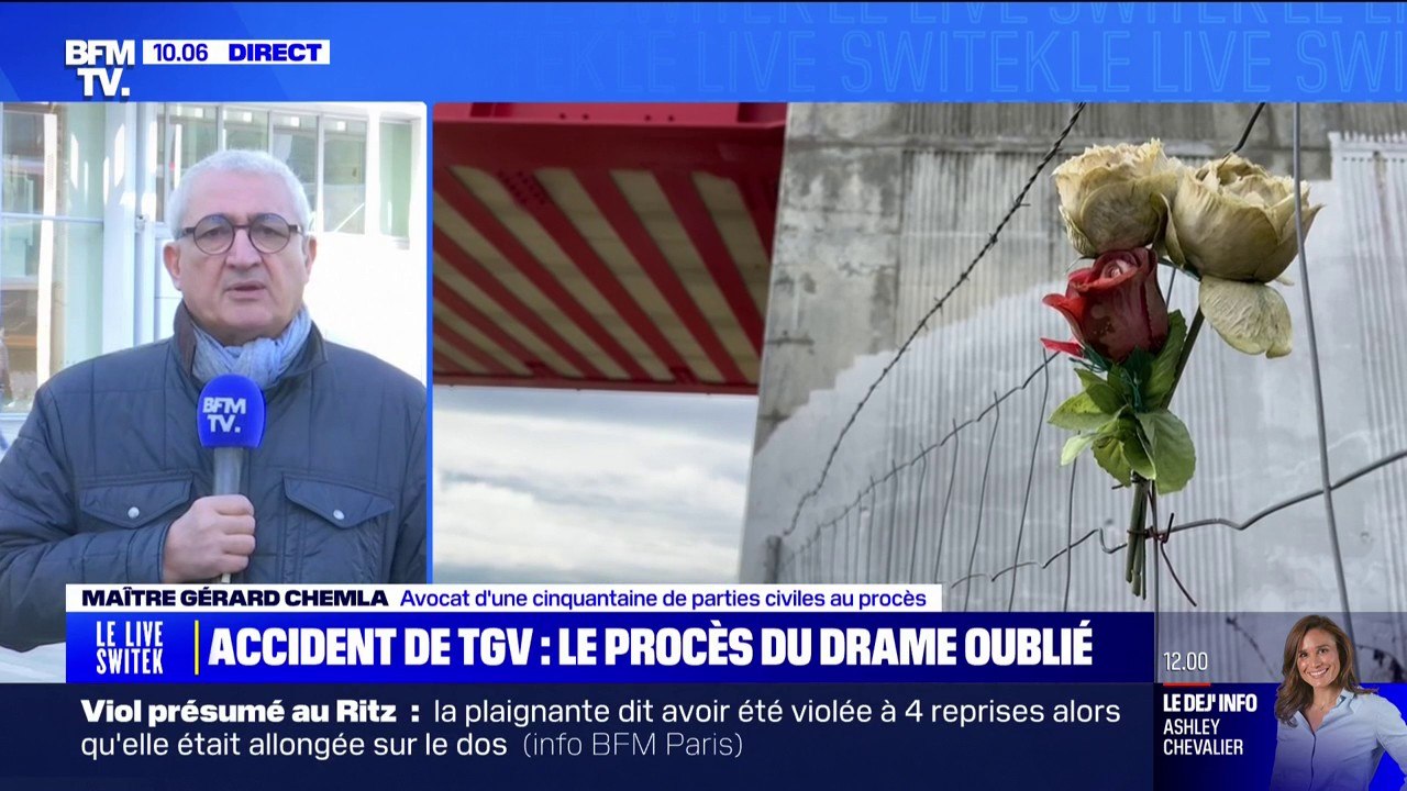 Procès du déraillement mortel du TGV à Eckwersheim: "Les proches des victimes se sont senties oubliées durant toute la durée de l'instruction", explique Maître Gérard Chemla (avocat des parties civiles)