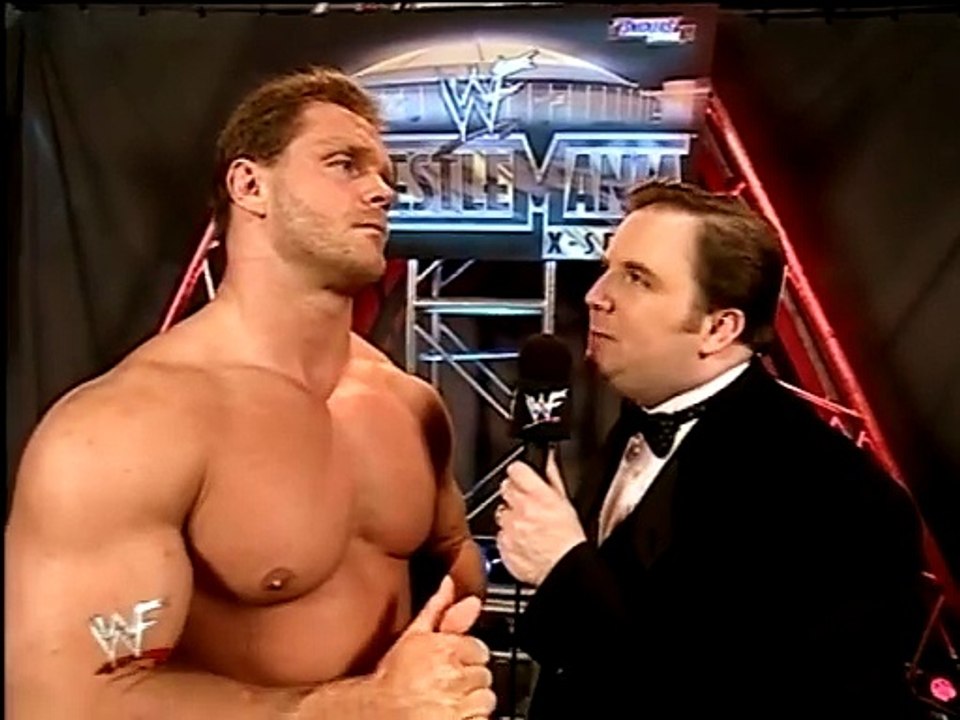 Chris Benoit wrestle mania 17  interview 2001