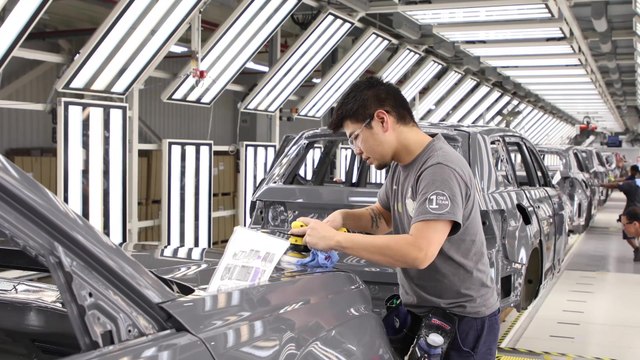 Volkswagen ID.4 and Atlas - Chattanooga plant - Paint shop