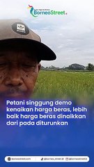 Petani singgung pendemo yang protes soal kenaikan harga beras di Indonesia