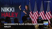 Megszerezte első győzelmét Nikky Haley az elnökjelölti kampányban