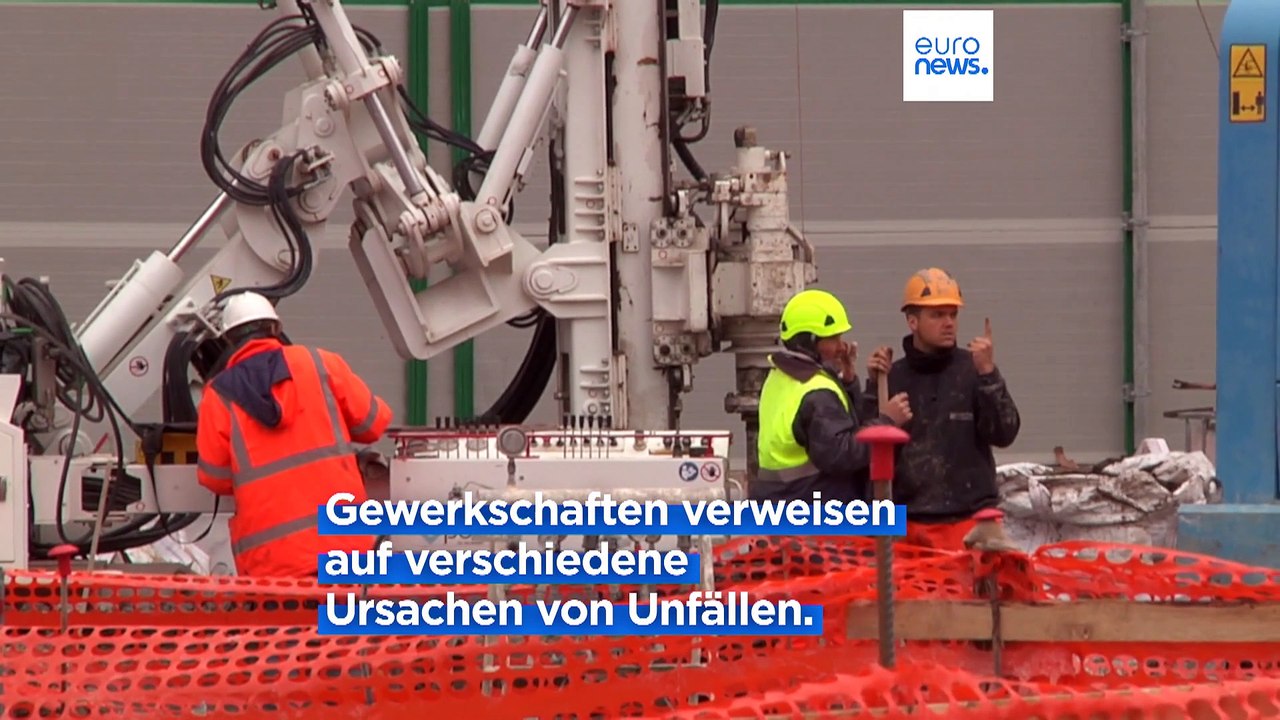 Die Sicherheit auf Italiens Baustellen ist eine Großbaustelle