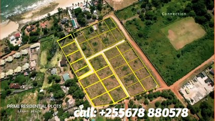 Plot for Sales Bahari Beach Dar es salaam