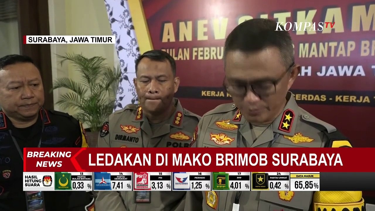BREAKING NEWS! Ledakan di Mako Brimob Polda Jat...