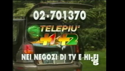 Pubblicità/Bumper anno 1994 Canale 5 - Tele + con Massimo Boldi
