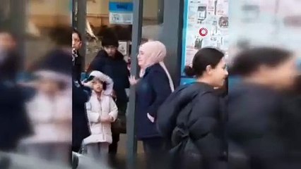 ''Başımıza ne geldiyse bu kapalılardan geldi'' dedi, gözaltına alındı
