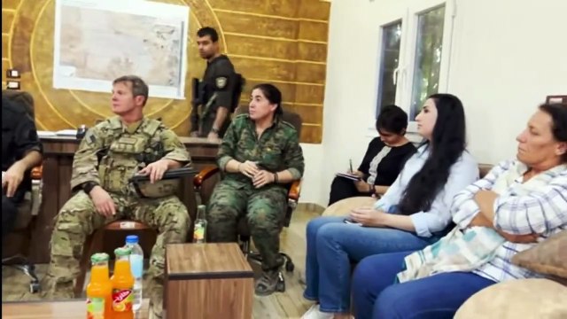 ABD Merkez Kuvvetler Komutanı Kurilla, teröristleri ziyaret etti