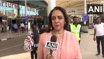 हेमा मालिनी ने कहा,'मुझे यहां अभी बहुत बड़ा काम करना है,