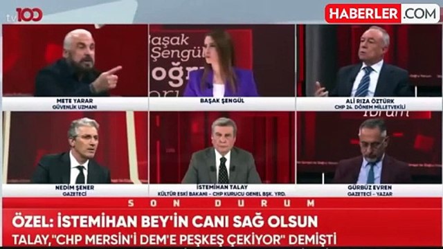 Mete Yarar ve Ali Rıza Öztürk canlı yayında neden tartıştı? Programda neden kavga ettiler?