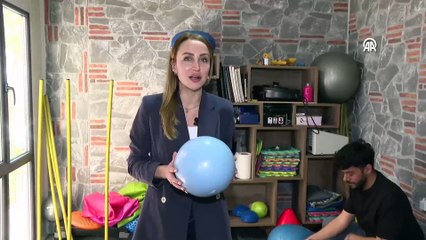 Obez kedi 'Şiraz' pilates yaparak ve yüzerek zayıflıyor