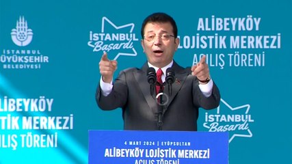 İmamoğlu'ndan Erdoğan'a: Bükemediği eli öpecek