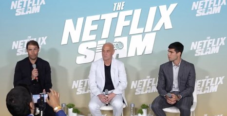 ATP - The Netflix Slam 2024 - Rafael Nadal : "Je n'affronterai pas beaucoup Carlos Alcaraz, ce qui est bien !"