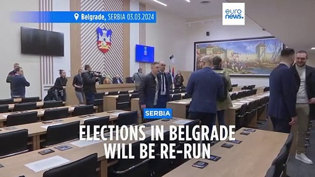 Serbia election to be re-run in Belgrade amid opposition fraud claims