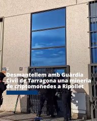 Desmantellem una mineria de criptomonedes a Ripollet que va defraudar 4,5 miliones deuros en consum elèctric. Hem detingut el principal investigat en