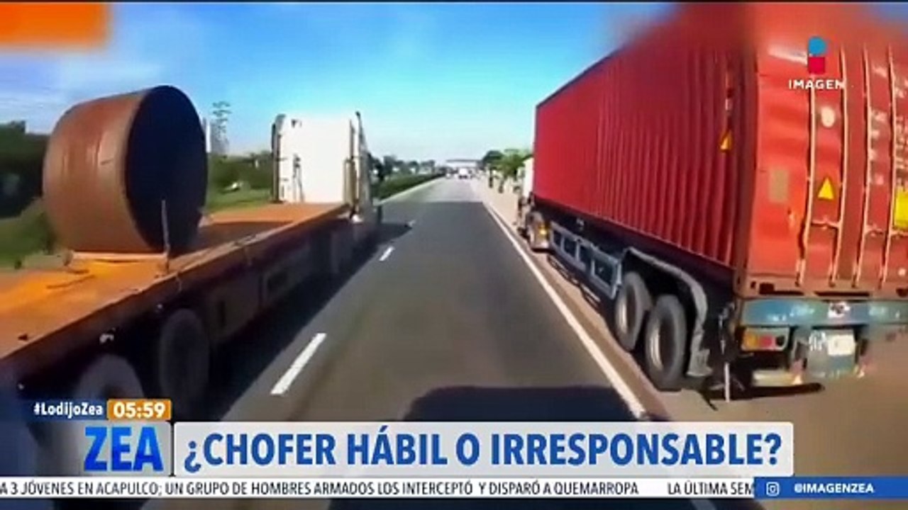 ¿Chofer hábil o irresponsable?
