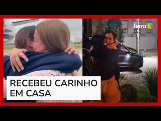Wanessa é recebida com abraços da família após ser expulsa do BBB 24